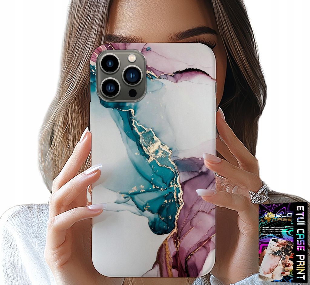 Hülle Für Iphone 12 Pro Max - Elegante Marmorierte Modische Damenhülle