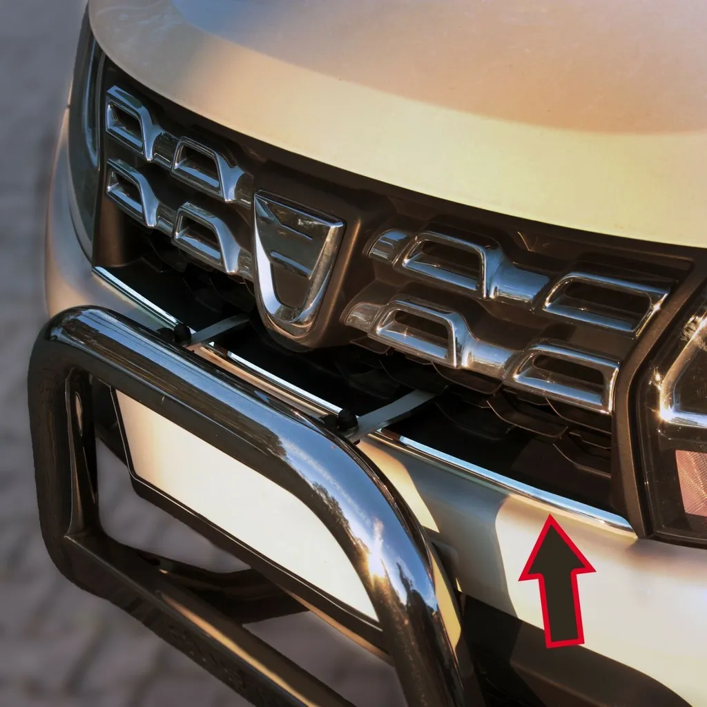 Protezione Griglia Acciaio Dacia Duster 2013-2018 Off-Road