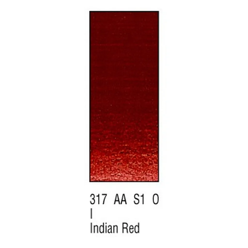 Peindre des paysages avec l'aquarelle Winsor & Newton Indian Red 317