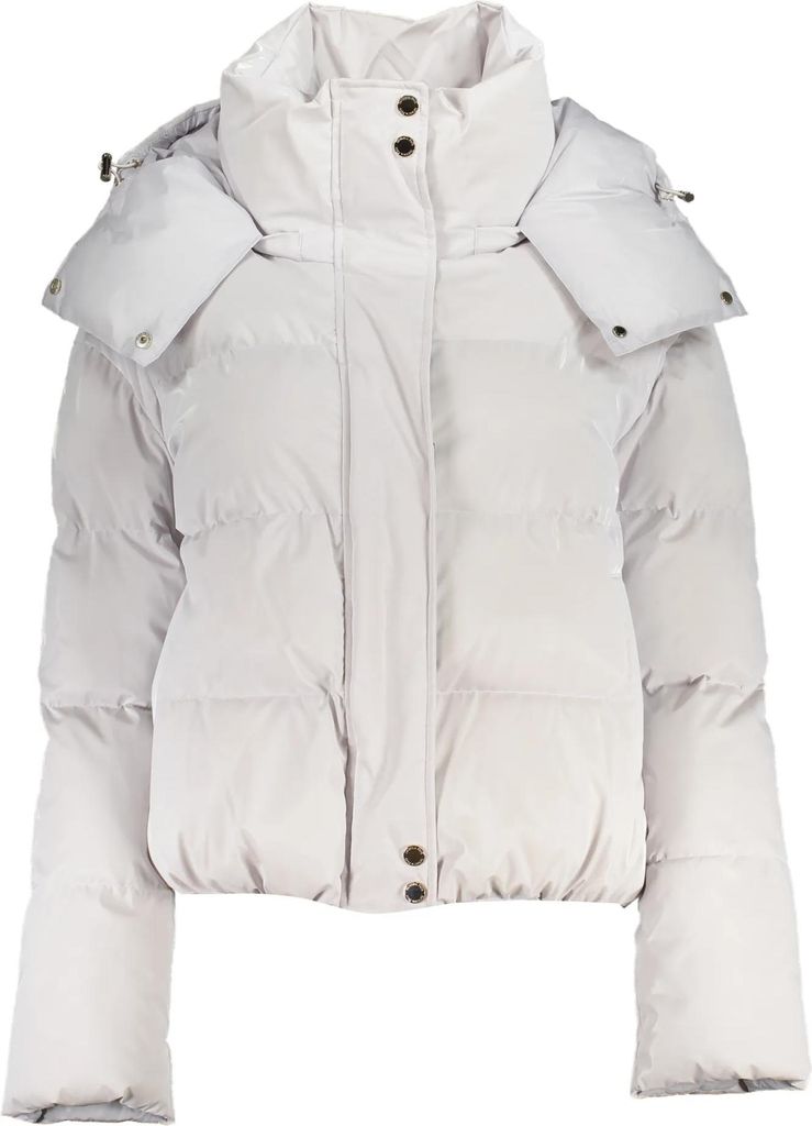 Patrizia Pepe Damen JACKE Weiß 2O0057A347_BIW356WHIT : Größe - 42 Größe: 42