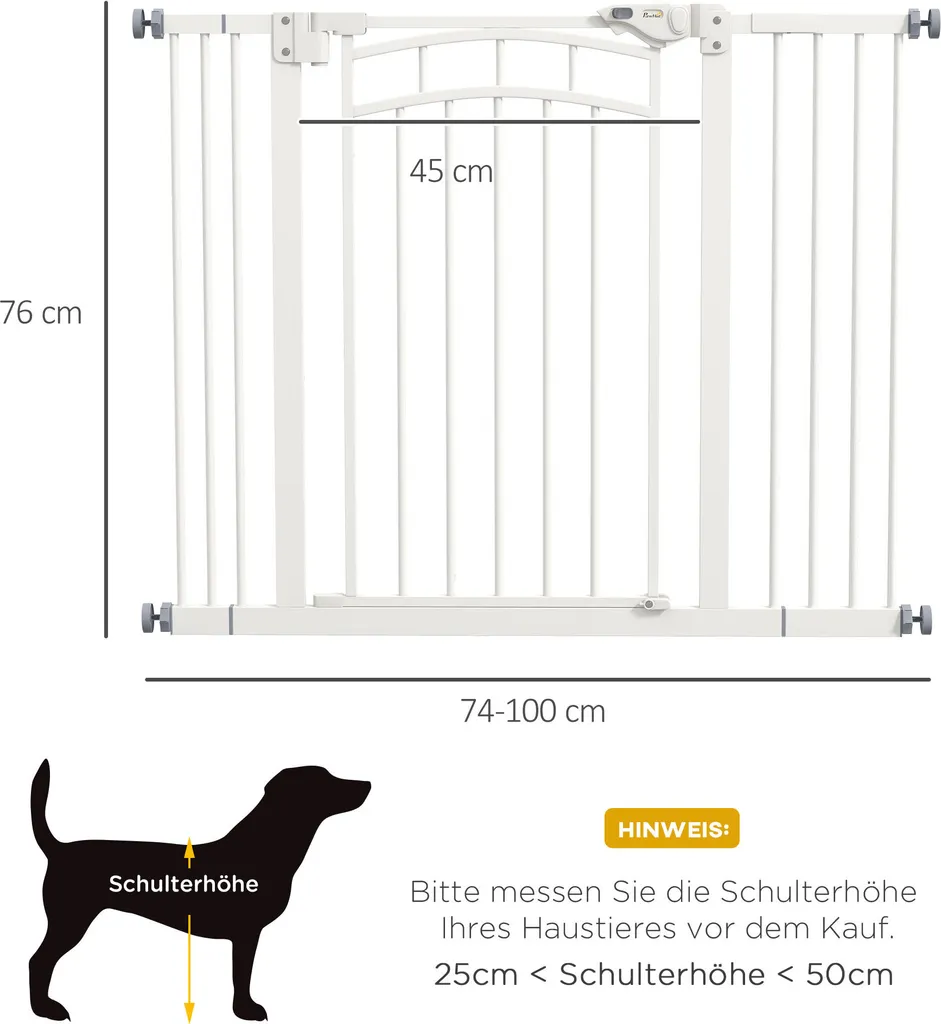 Barrière de sécurité chiens pour intérieur avec extensions modulables