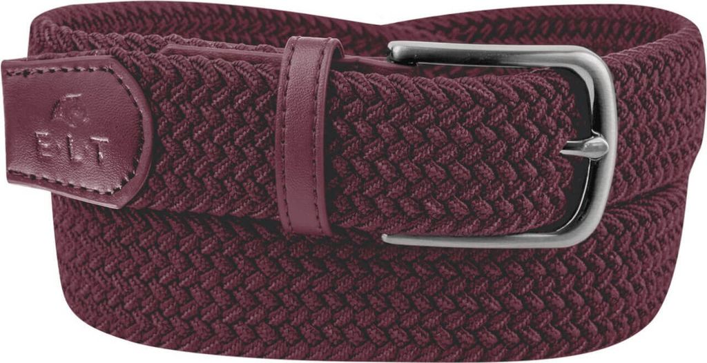 E.L.T Stretchgürtel Malina Samtrot S/M