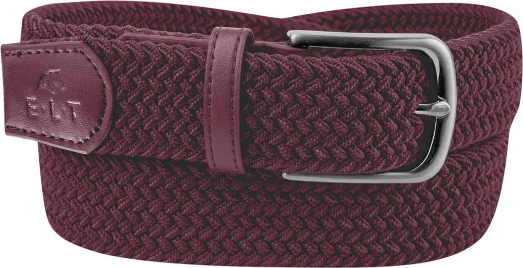 Ceinture Équestre Malina E.L.T Rouge - Idéale pour Pantalon d'Équitation