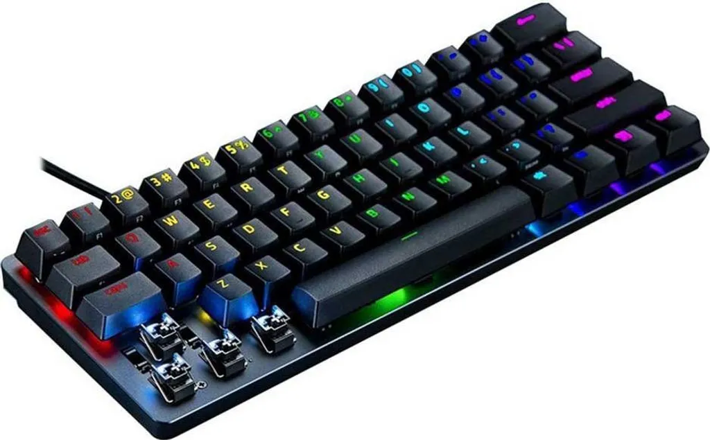 Razer Huntsman Mini Analog : Switchs Optiques et Format 60% Noir - 8