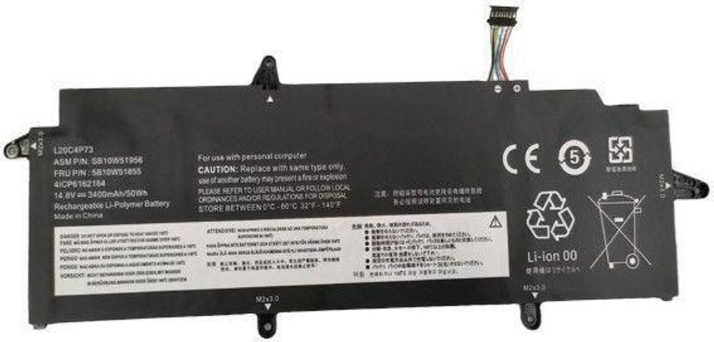 CoreParts Laptop Battery 53.76Wh Li-ion 15.36V 3500mAh - Batterie - 3.500 mAh (5B10W51818-CP)
