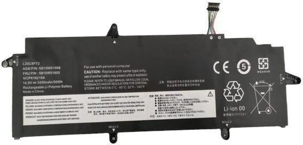 CoreParts Laptop Battery 53.76Wh Li-ion 15.36V 3500mAh - Batterie - 3.500 mAh (5B10W51825-CP)
