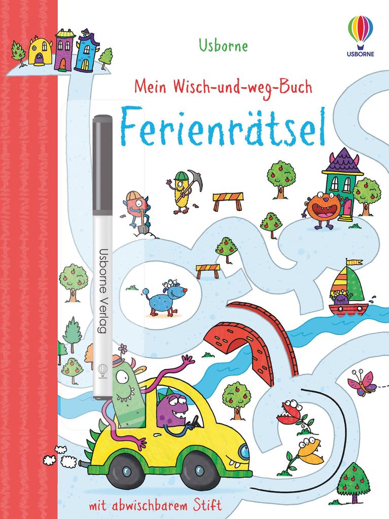 Mein Wisch-und-weg-Buch: Ferienrätsel