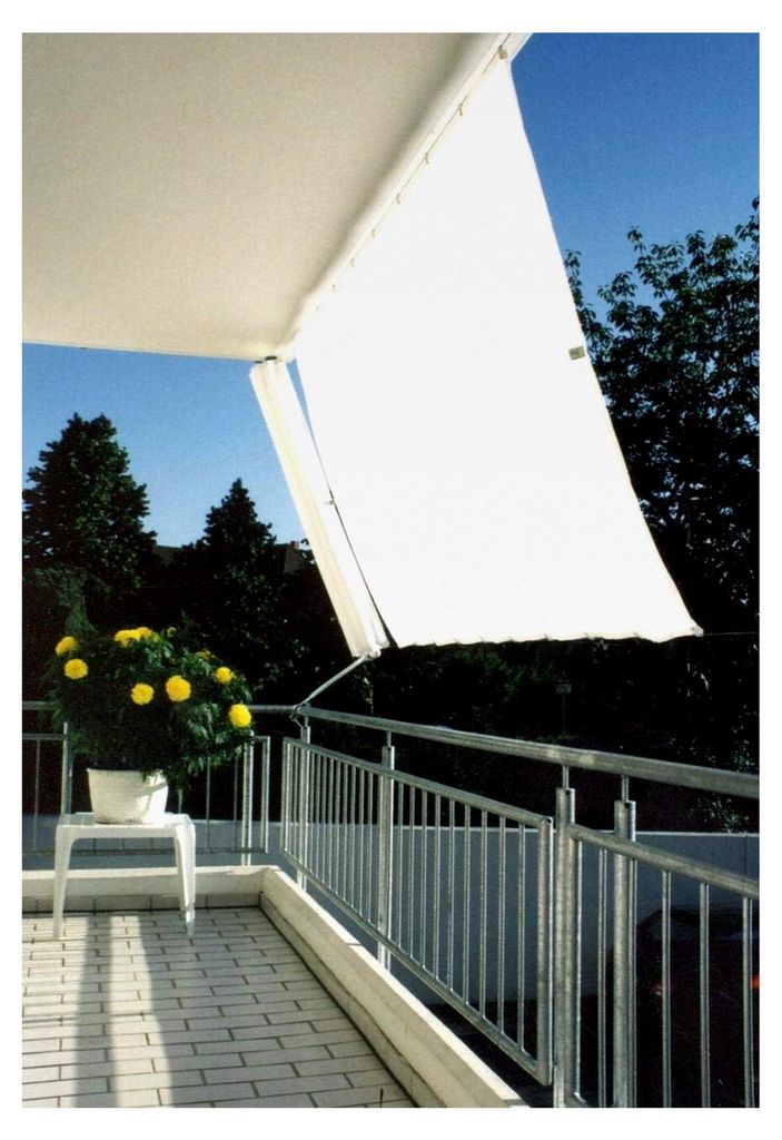 Sonnensegel Universal-Set-Senkrecht 230 x 140 cm, farblich sortiert