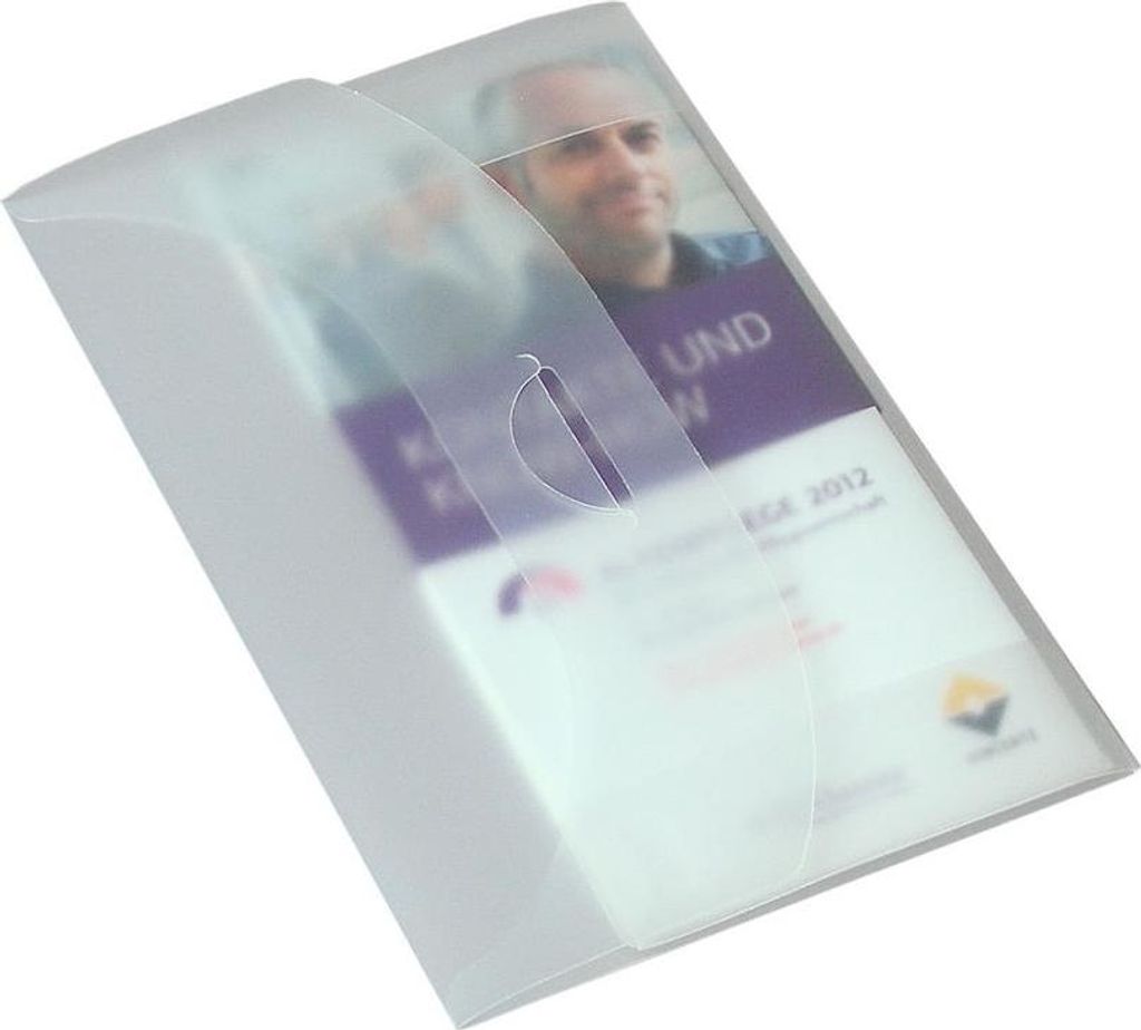 Stabile Sammeltaschen aus umweltfreundlichem Polypropylen, Format DIN A5, Verpackungseinheit: 1 P/20