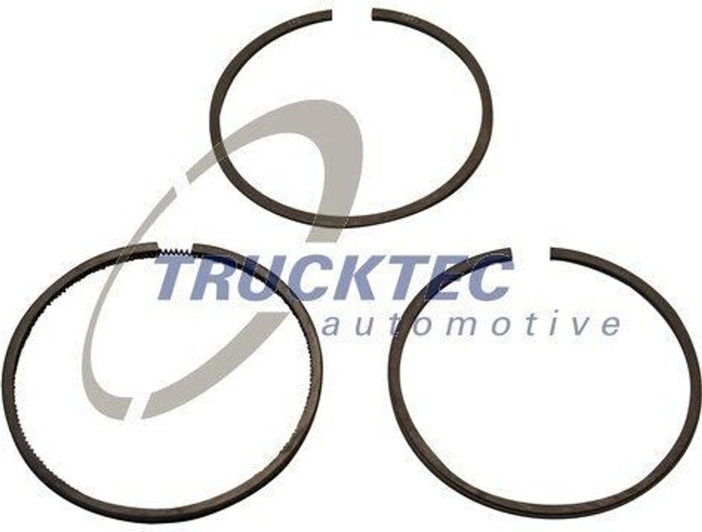 TRUCKTEC AUTOMOTIVE 01.43.005 Kolbenringsatz Kolbenringe passend für MERCEDES-BENZ LK/LN2 MK NG O 302 OF T2/L