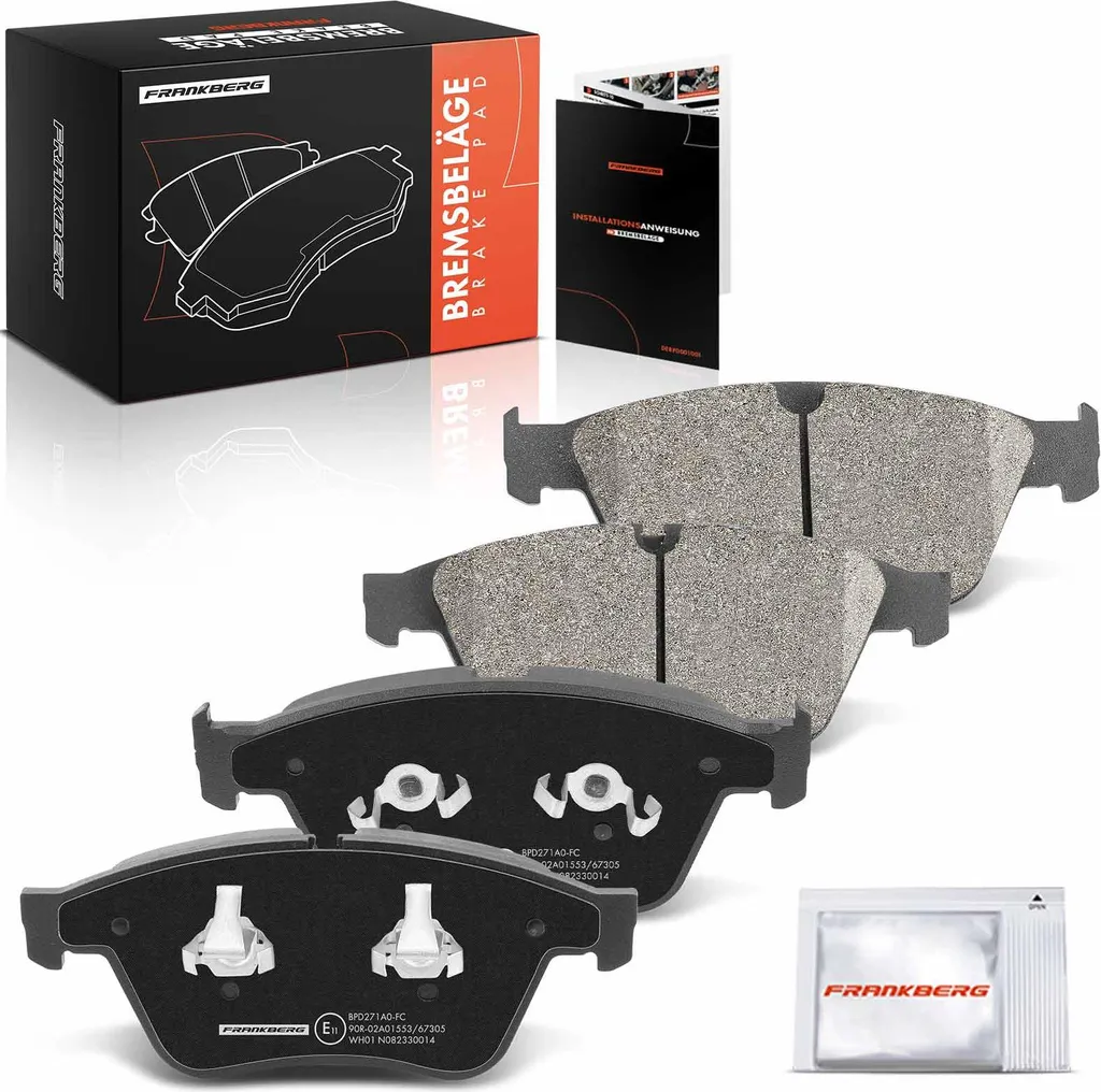 Plaquettes de frein avant Frankberg pour Mercedes Classe M W164 R V251