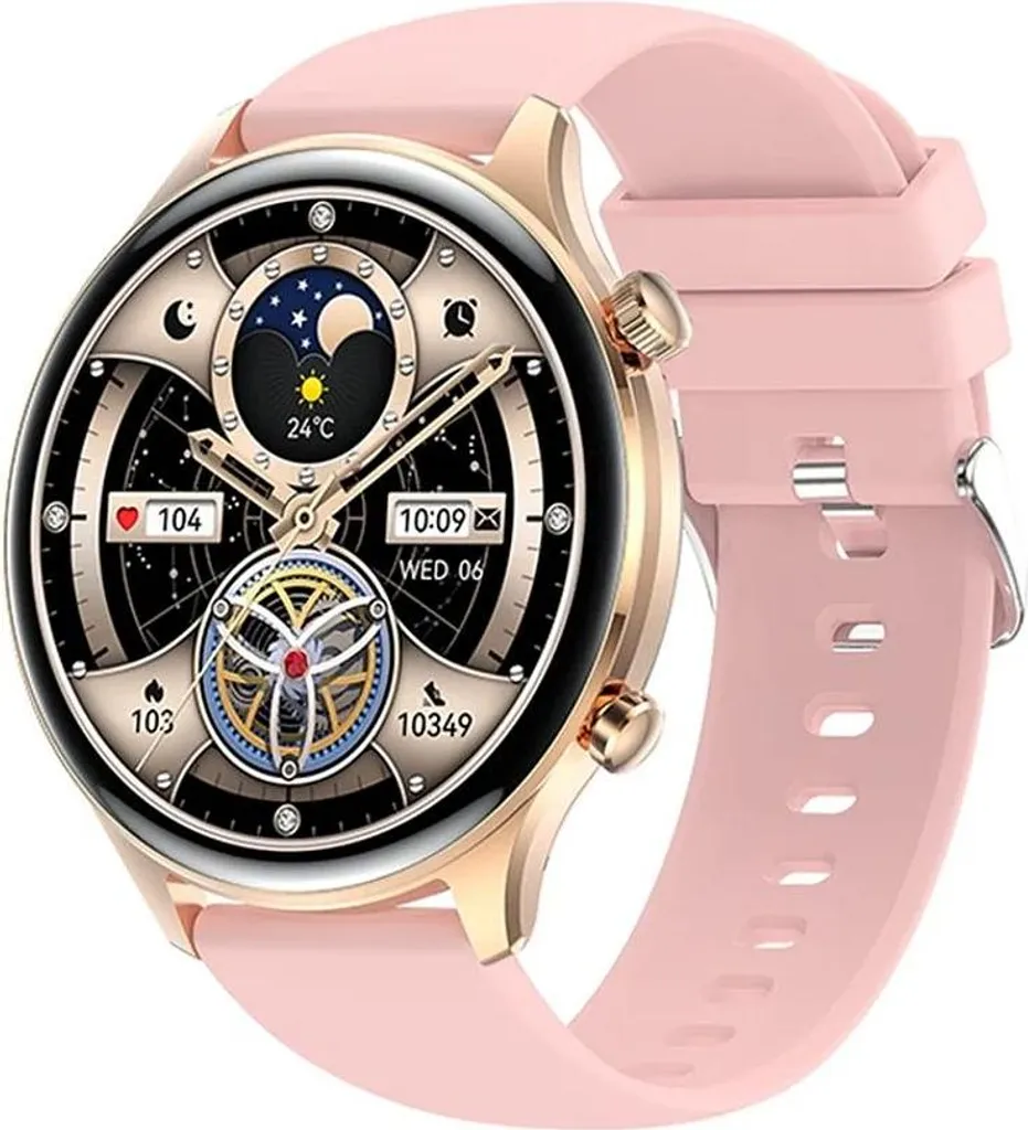 Montre Valdus VS63 PRO Rose : Ne Manquez Plus Aucun Appel Important