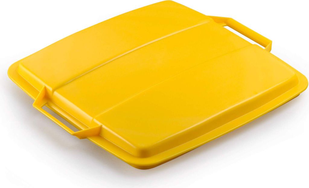 DURABLE Deckel für DURABIN 90L quadratisch, 1800475030 gelb