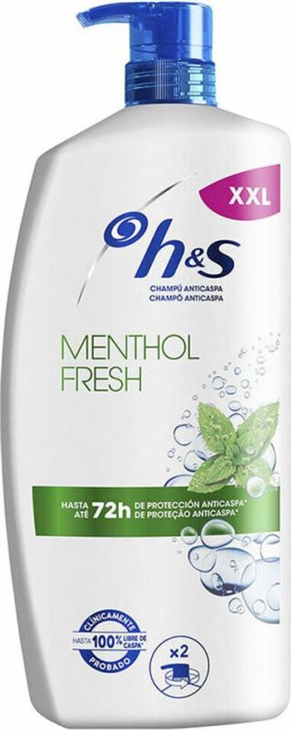 H&S MENTHOL FRESH Antischuppen-Shampoospender 1000 ml Produktbild 
