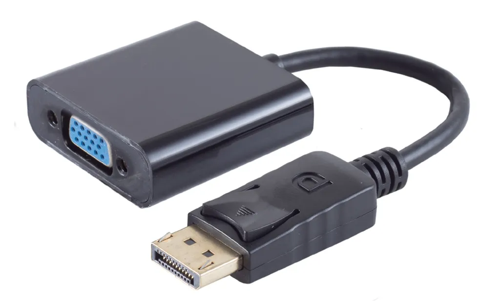 Adattatore Professionale DisplayPort a VGA shiverpeaks BS14-05009 1080p