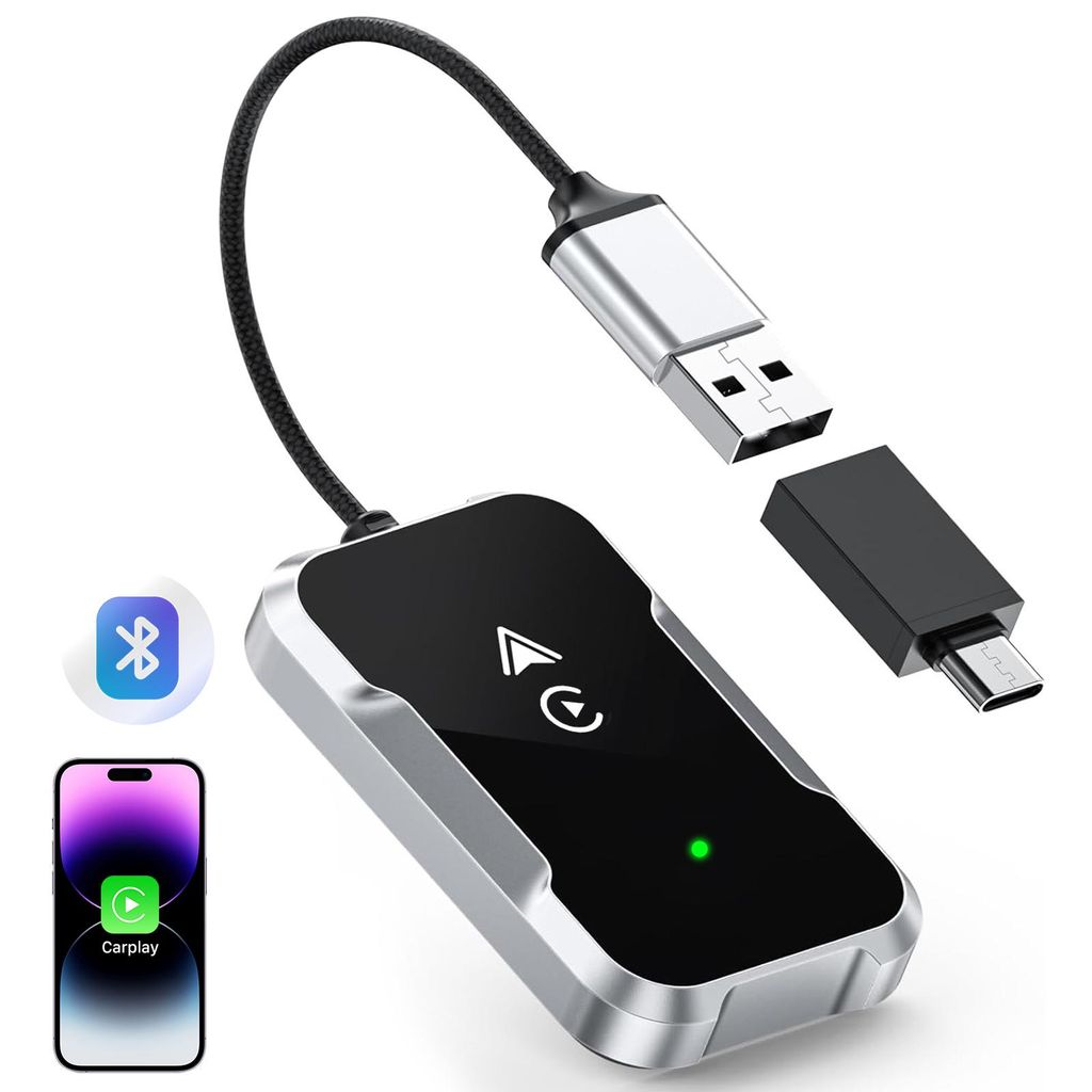 Universal Wired CarPlay Adapter - für OEM-Fabriksysteme mit kabelgebundenem CarPlay