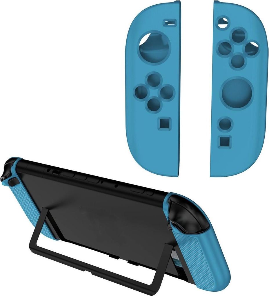 Für Nintendo Switch 2 Joy-Con Controller Silikon Full Cover Schutz Hülle Blau