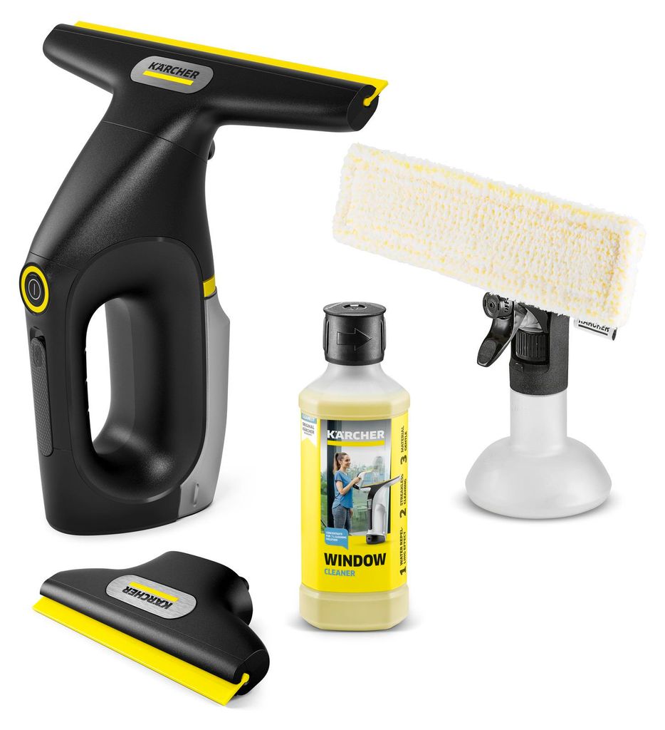 Kärcher Akku-Fenstersauger WV 3 Comfort Precision+ Black Produktbild 
