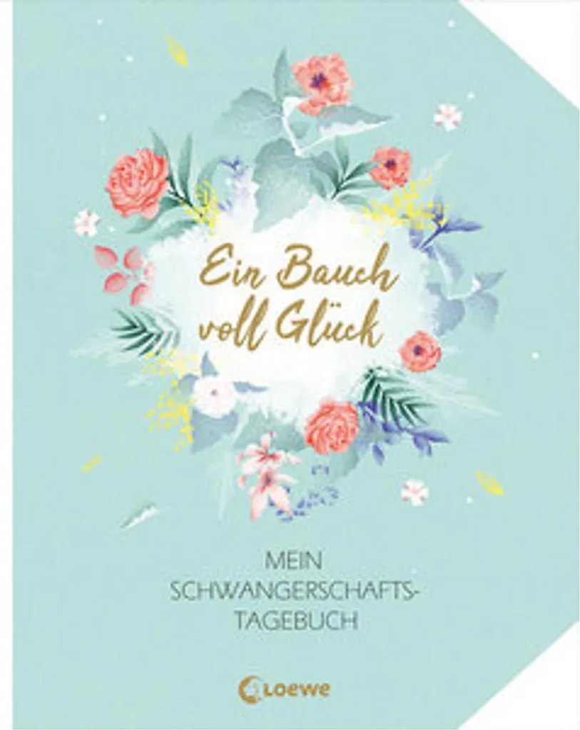 Journal de grossesse Ein Bauch voll Glück pour souvenirs de naissance