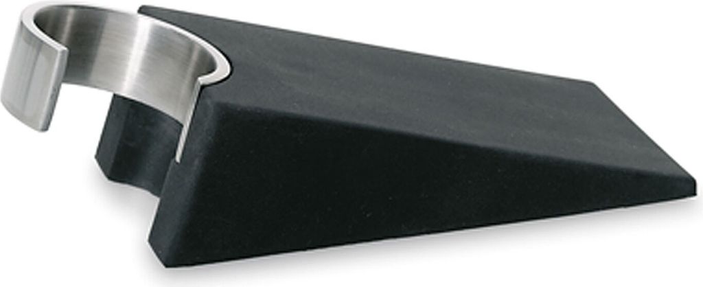 Blomus Türkeil Wedo, Türstopper, 5x12x3 cm, Edelstahl matt / Gummi, 68308