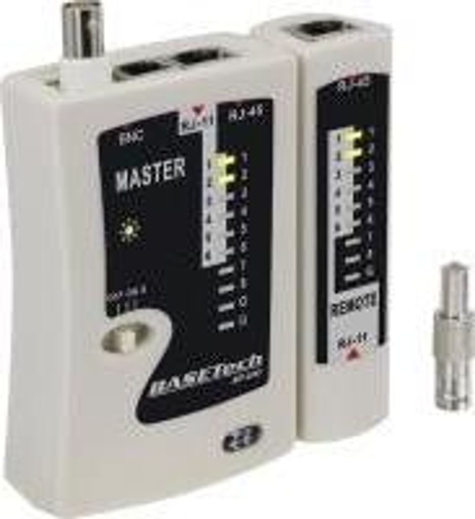 Kabeltester BT-200 Basetech BT-200 Geeignet für RJ-45, Produktbild 
