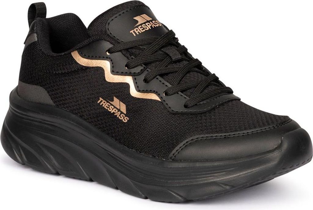 Trespass Ave Wanderschuhe Schwarz EU 39 Frau Schwarz EU 39