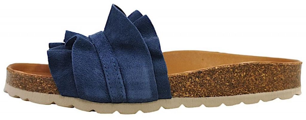 Verbenas Rocio Damenschuhe Pantoletten Bequem Blau Freizeit Produktbild 