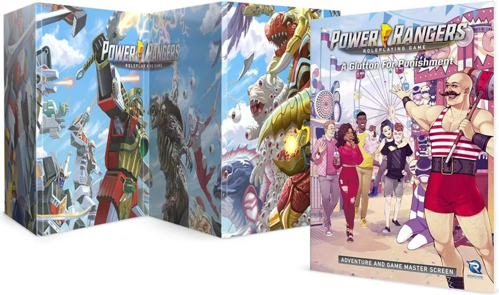 Accessoire de Jeu de Rôle Power Rangers RPG - Écran MJ Glutton Edition