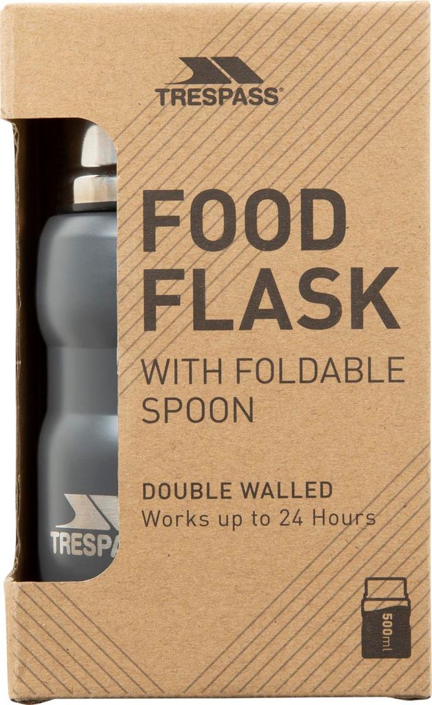 Trespass Scran – Lebensmittelflasche Grau