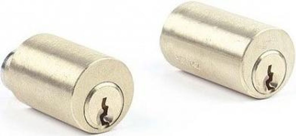 Zylindersatz für Vega JPM-Schloss - Messing poliert - 50mm - 833750-01-0A