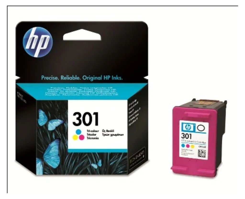 HP 301 Cartuccia Colore Originale - Ideale per Compiti e Progetti Scolastici
