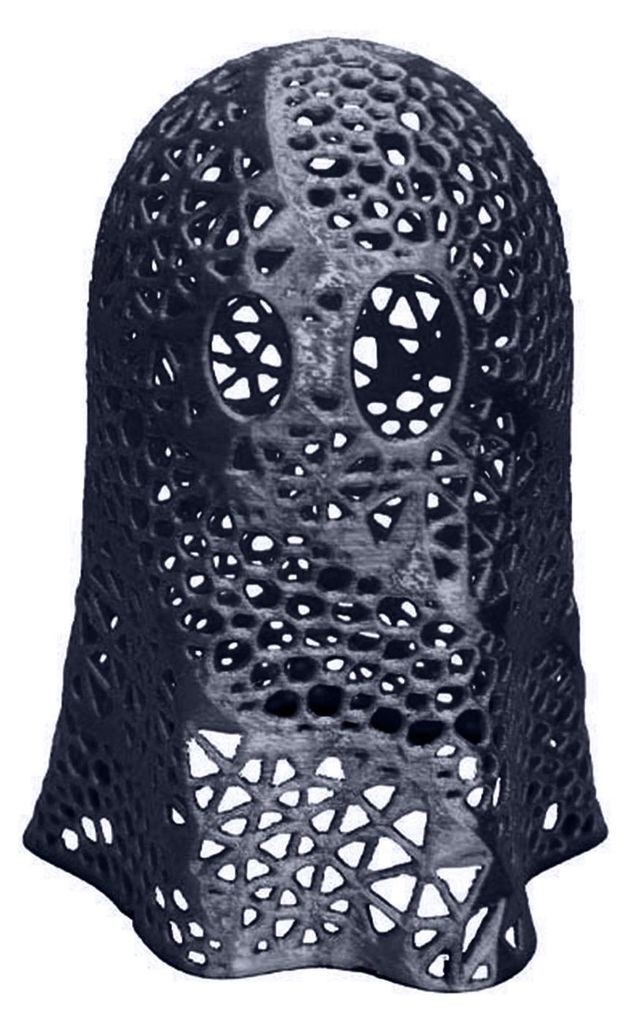 1/2 Stück Halloween-Geister-Teelichthalter, 3D-gedruckt, hohler Geister-Teelichtdeckel, Dekoration für Feste, Partys, Tischdekoration