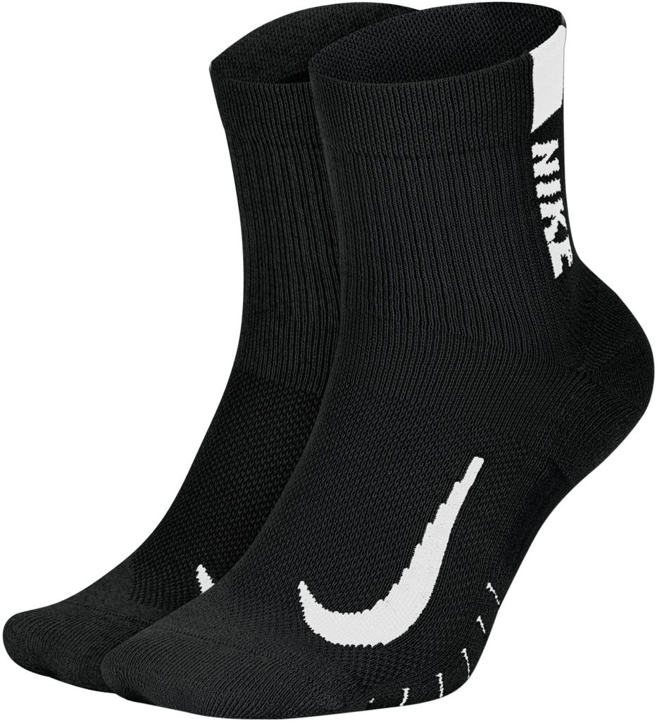 Nike MULTIPLIER QUARTER (2 PAIA) NERO M Immagine del prodotto 