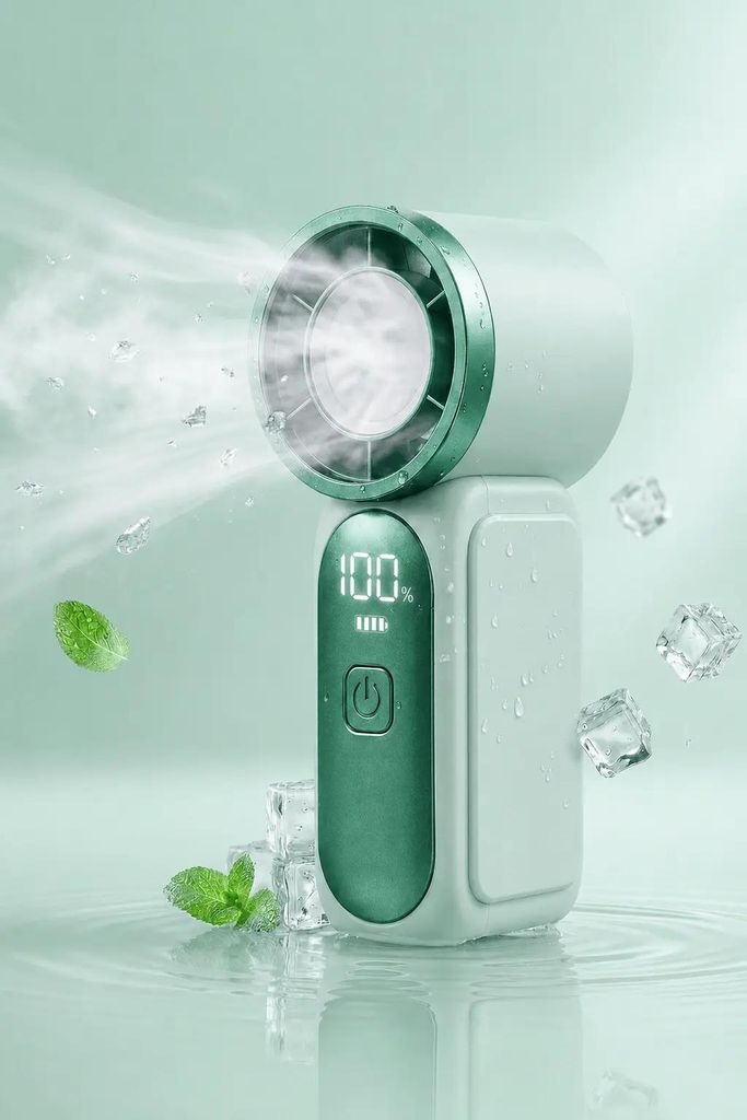 Handventilator Tischventilator tragbar wiederaufladbar Produktbild 