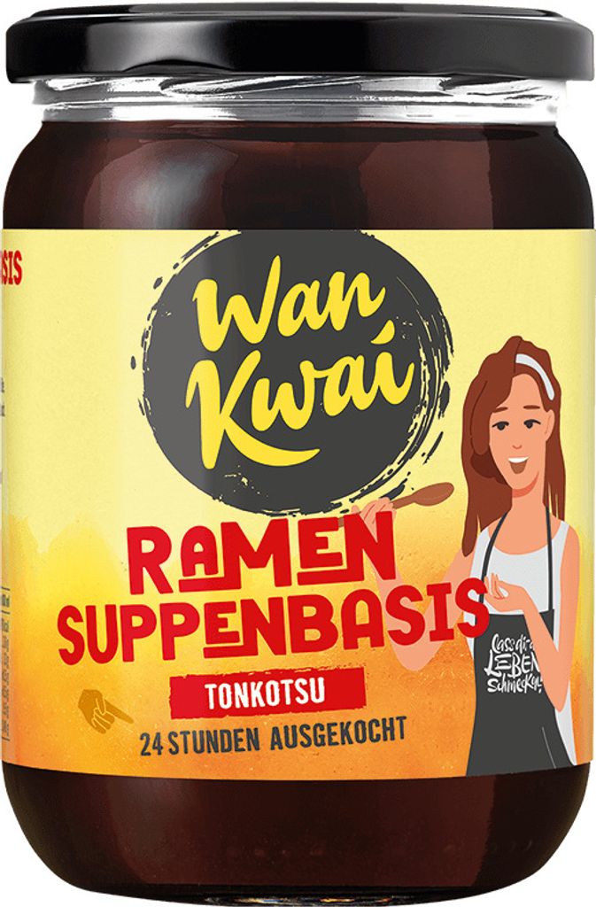 Baza zupy Wan Kwai Ramen Tonkotsu dla mocnego bulionu 500 Zdjęcie produktu 