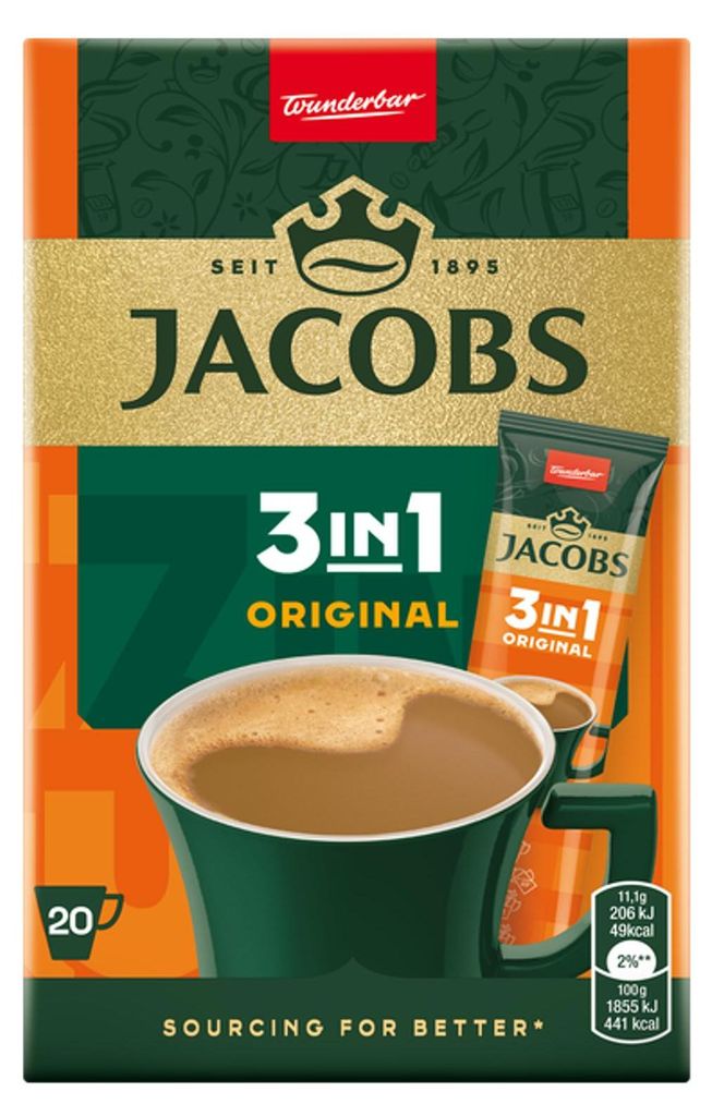 Jacobs Kawa Rozpuszczalna 3w1 Original Obrázek produktu 