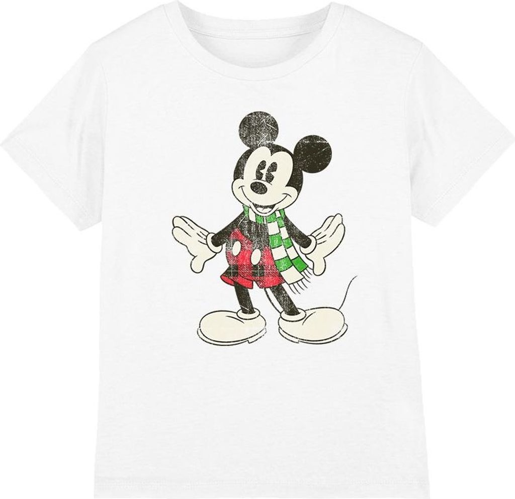 Disney - T-Shirt für Kinder - weihnachtliches Design TV3437 (152-158) (Weiß)