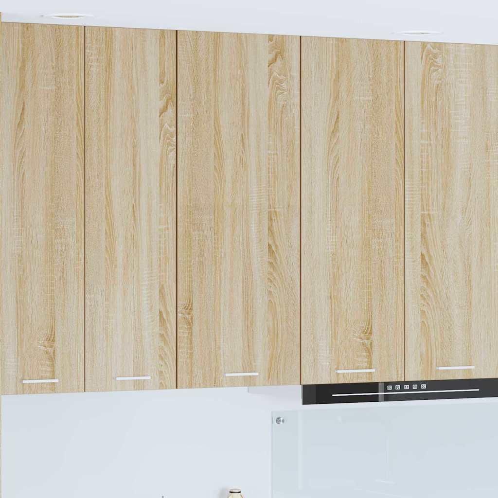 "Schlussverkauf" Hängeschrank Küche - moderne Küchenschrank - 1 pc - Sonoma-Eiche 40x31x100 cm Holzwerkstoff C10172