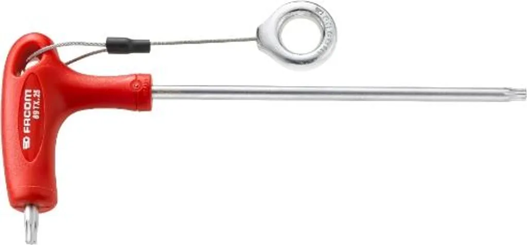 Clé mâle Torx T30 à poignée ergonomique Facom SLS antichute pour atelier