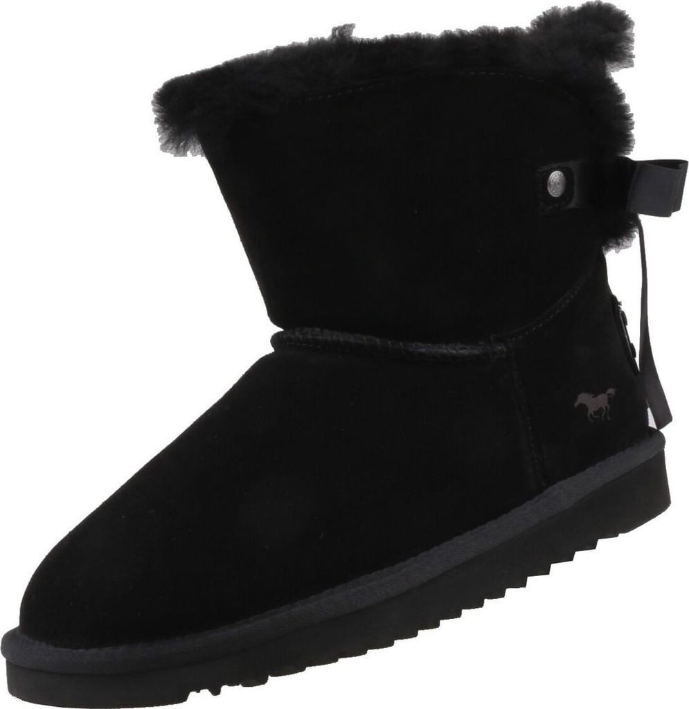 Mustang Shoes Boots in Übergrößen Schwarz 1343-606-9 große Damenschuhe, Größe:44