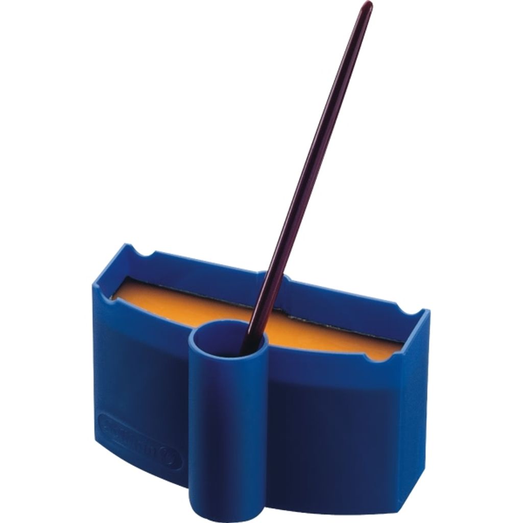 Pelikan Wasserbox, Pinselbecher, Wasserbecher mit Pinselhalter für Deckfarbkasten K12 & K24