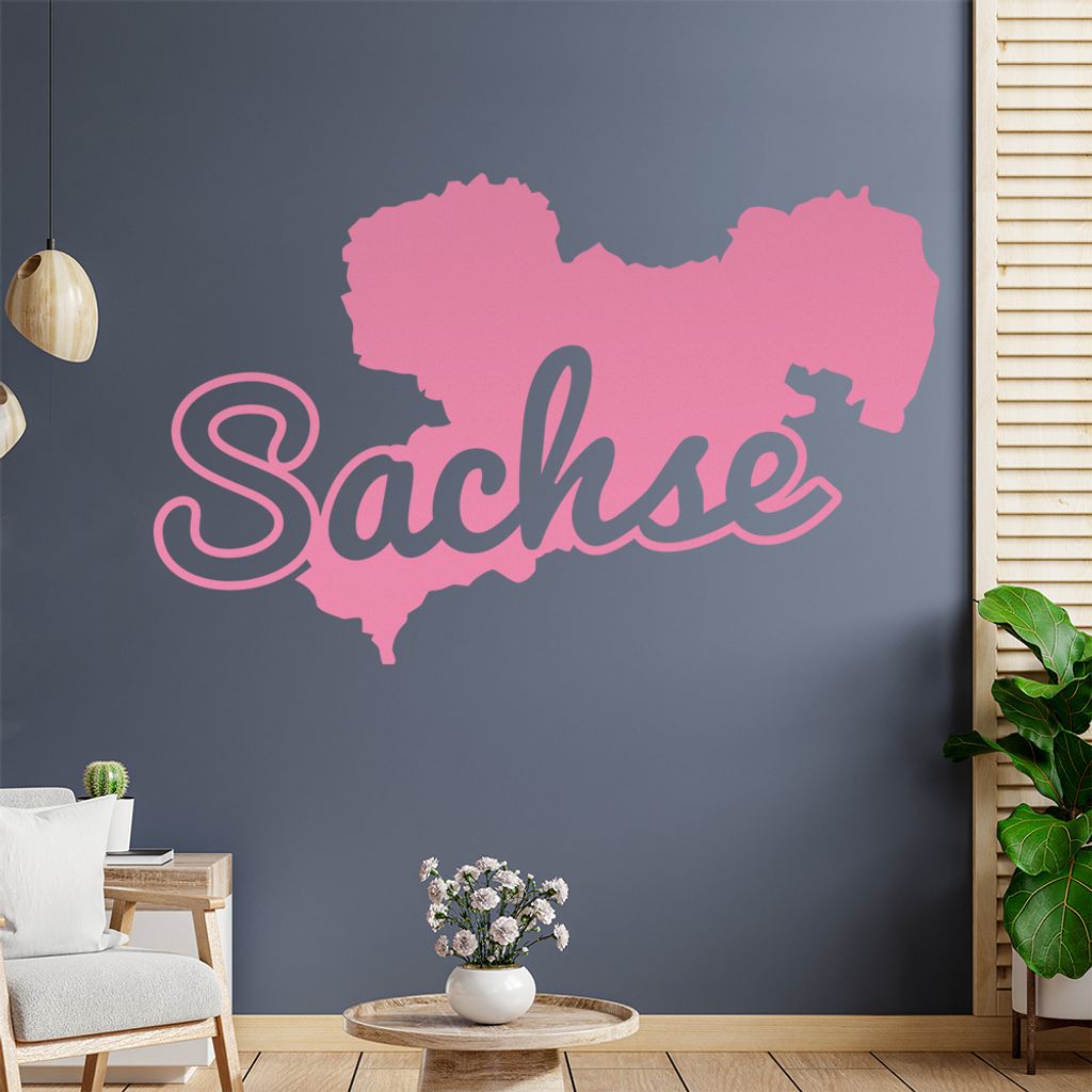 Sachse Sachsen Herkunft Wandtattoo Wandaufkleber Wall Sticker - Dekoration, Küche, Wohnzimmer, Schlafzimmer, Badezimmer