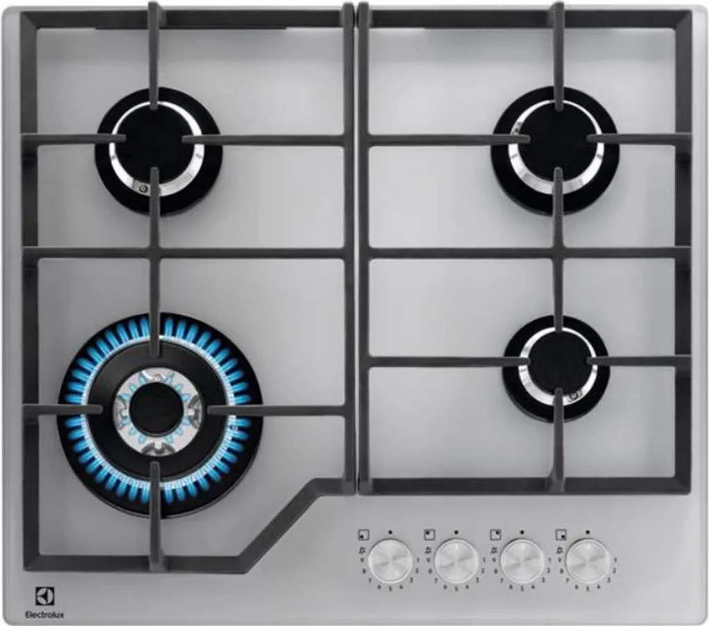 Table gaz en verre Electrolux pour un nettoyage sans effort