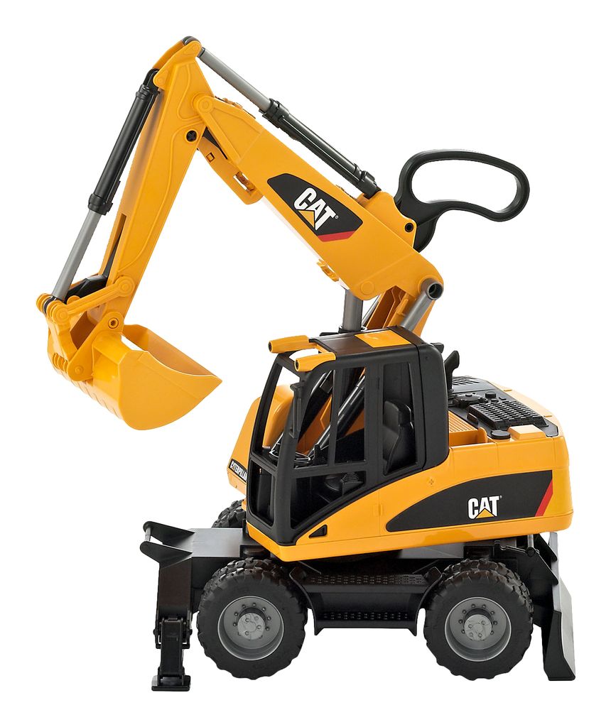 BRUDER CAT Wheel excavator, 4 Jahr(e), ABS Synthetik, Produktbild 