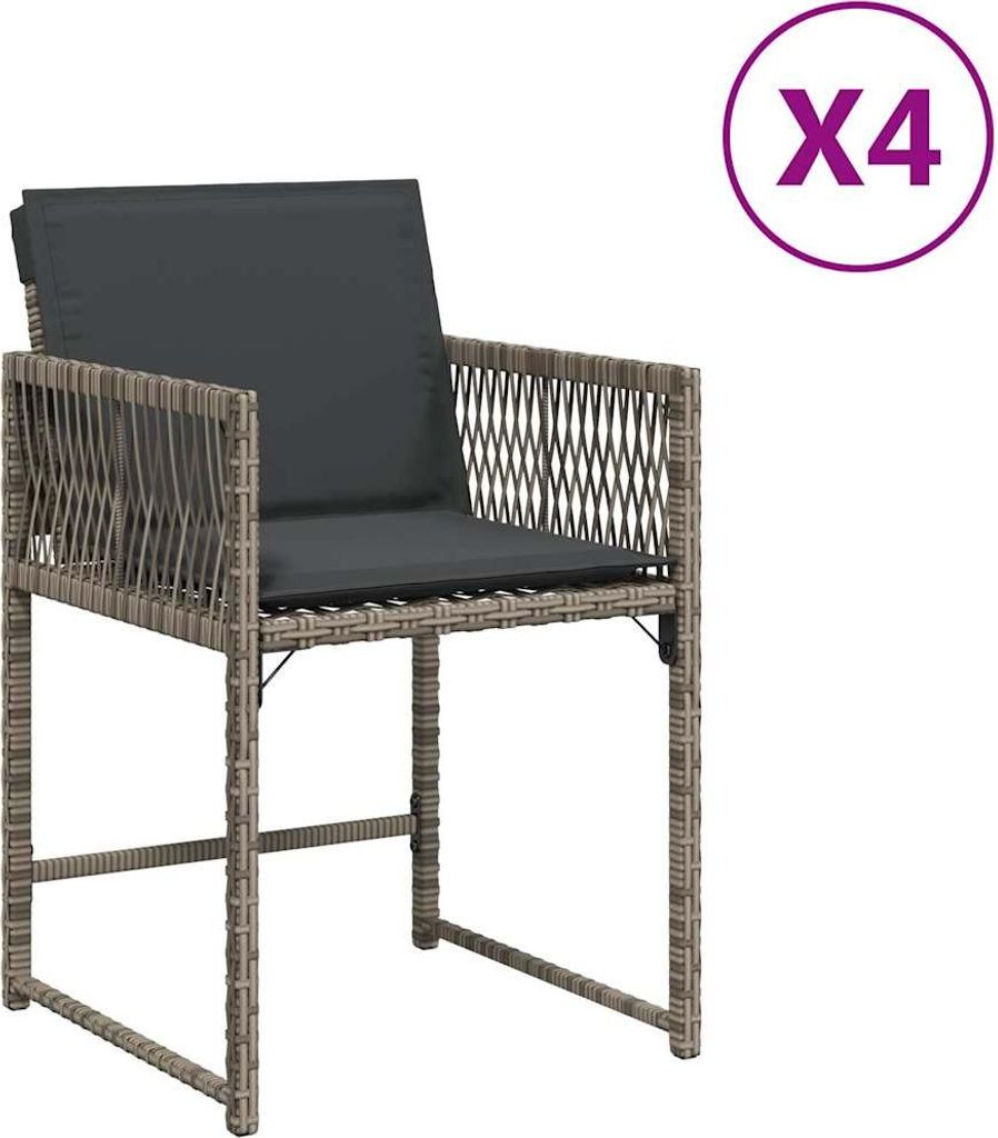 VidaXL 365019, Terrasse, Gepolsterter Sitz, Polyrattan, Produktbild 