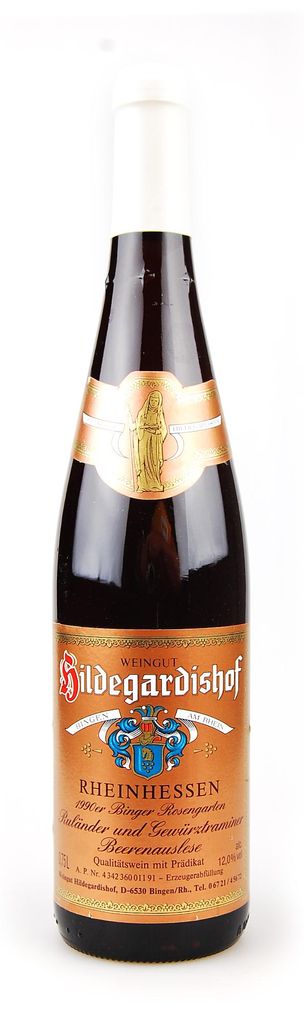 Wein 1990 Binger Rosengarten Beerenauslese Ruländer