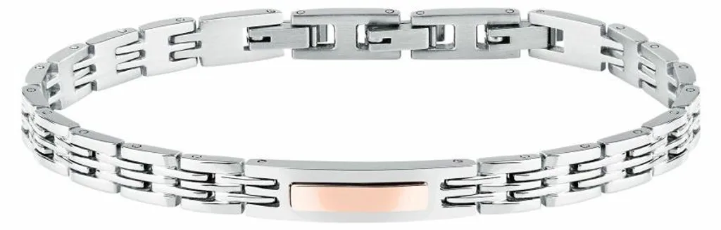 Bracelet bicolore acier T-Steel TJAXV34 : un bijou durable et robuste