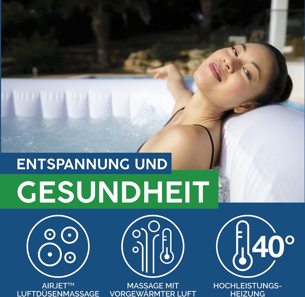 Bestway® LAY-Z-SPA® Whirlpool Ibiza AirJet™ 180 x 180 x 66 Obrázek produktu 45