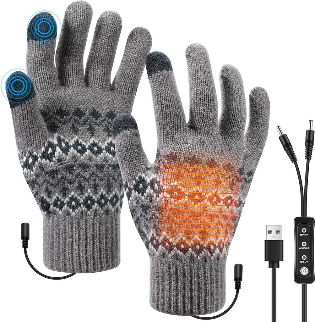 Beheizbare Handschuhe mit Schalter,3-stufige Produktbild 