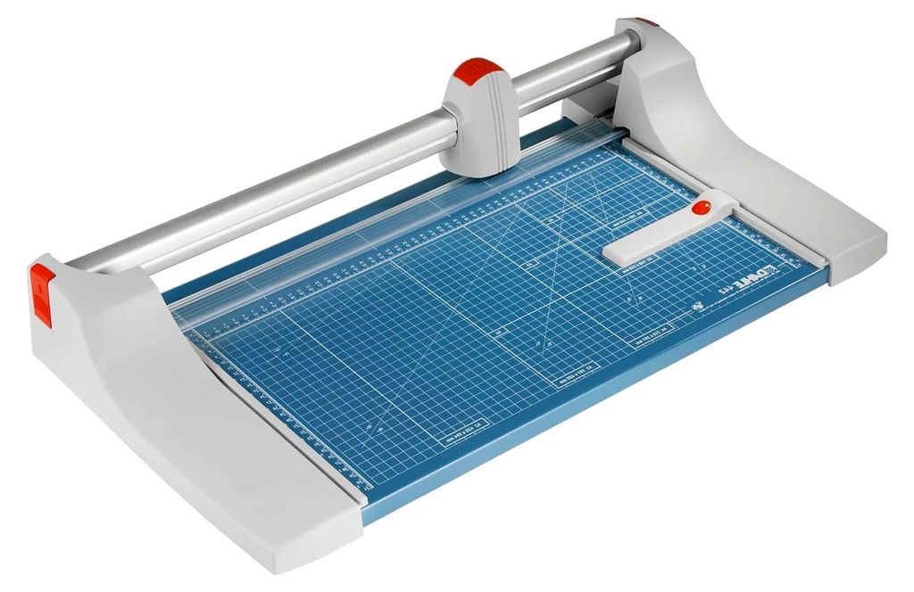 Papierschneider bis DIN A3, 35 Blatt Schneidleistung, 510 mm, blau